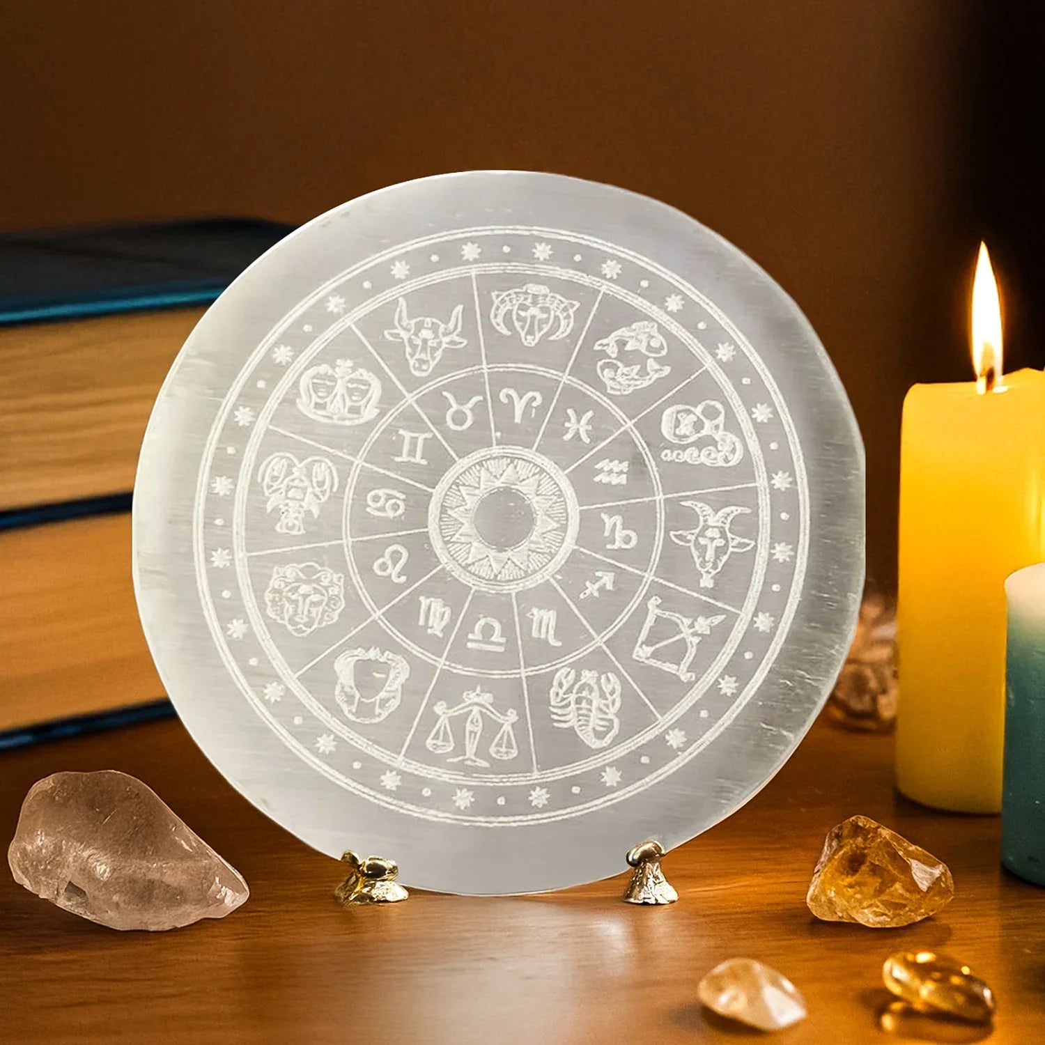 Selenite Charging Plate